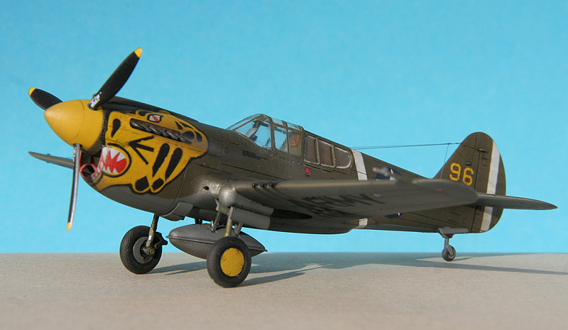Eduard Zoom SS161 1/72 Curtiss P-40E Kittyhawk/Warhawk ACADEMY 